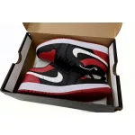 Jordan 1 Low Alternate Bred Toe Replica, 553558-066