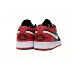 Jordan 1 Low Alternate Bred Toe Replica, 553558-066