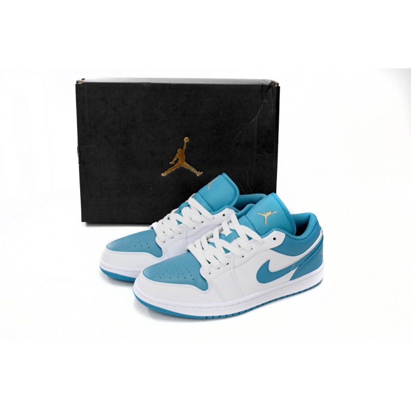 Jordan 1 Low Aquatone Replica, 553558-174, Replica Shoes