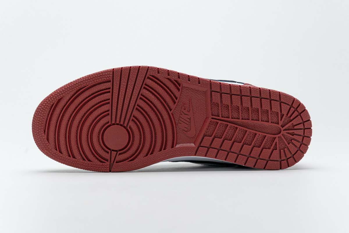 Jordan 1 Low Black Toe Replica, 553560-116, Replica Shoes