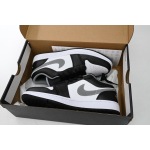 Jordan 1 Low Black White Grey Replica, 553558-040, Replica Shoes