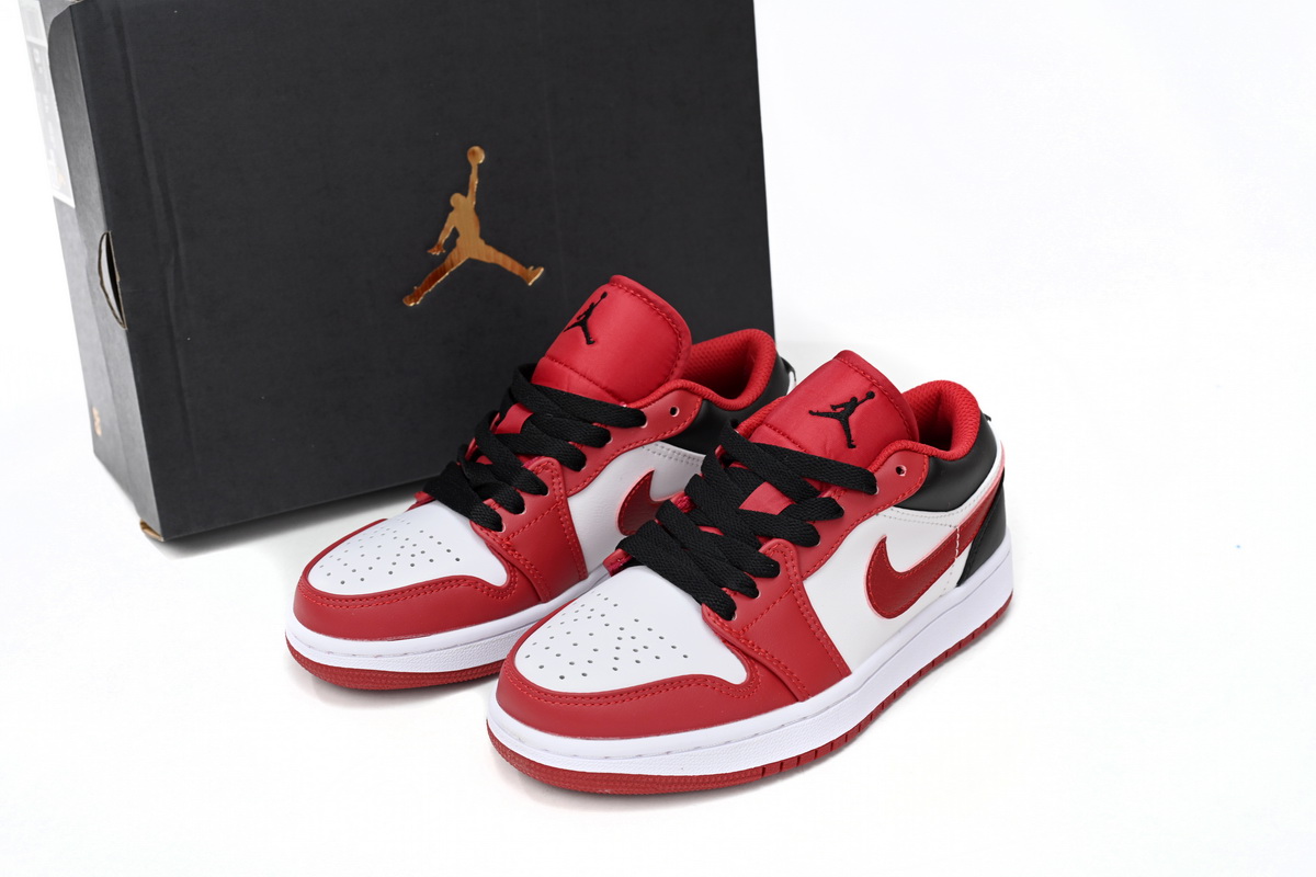 Jordan 1 Low Bulls Replica, 553558-163, Replica Shoes