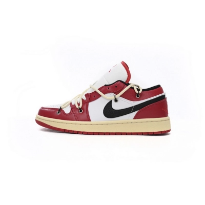 Jordan 1 Low Chicago Bandage Replica, 3558-118, Replica Shoes 01