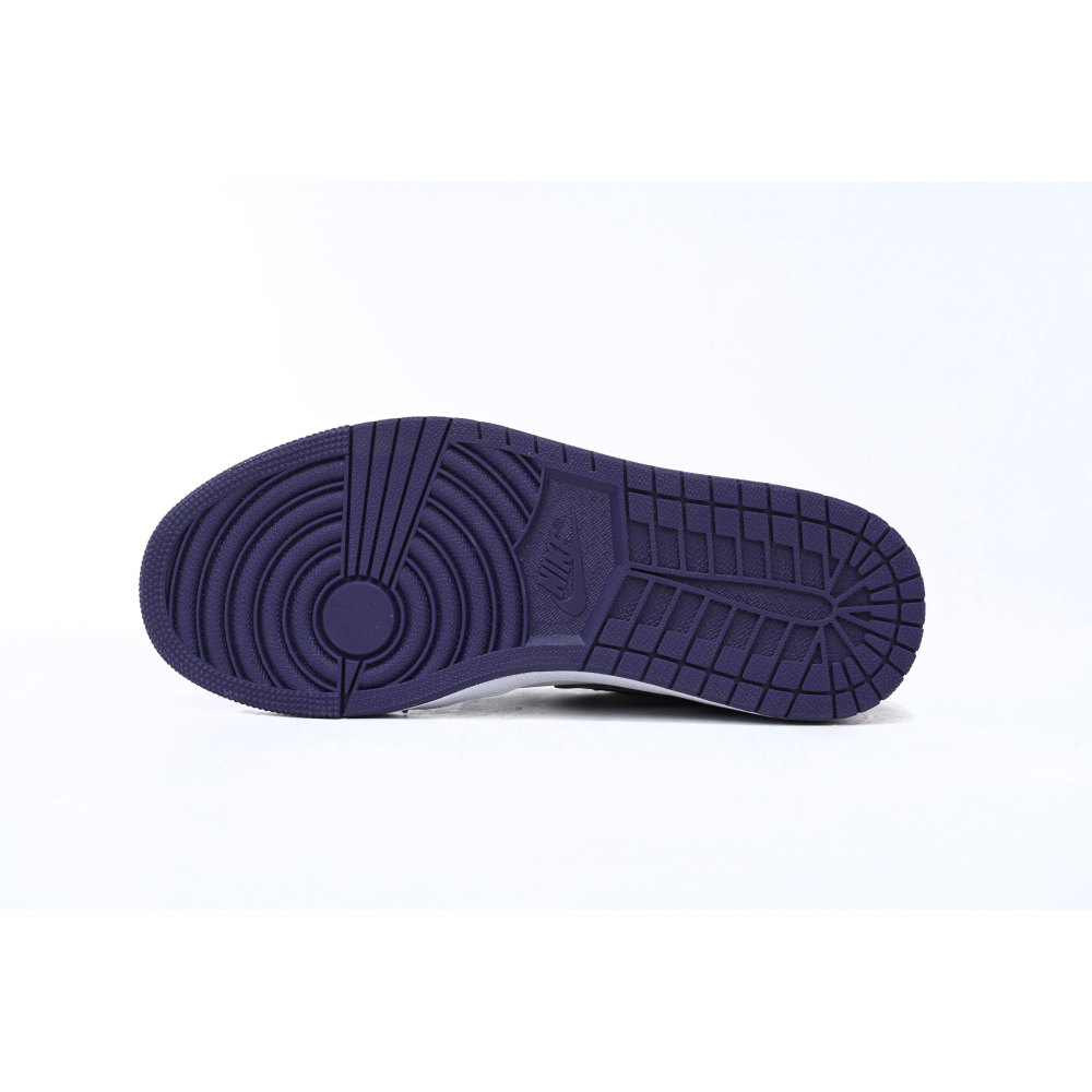 Jordan 1 Low Court Purple White Replica, 553558-500, Replica Shoes
