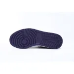 Jordan 1 Low Court Purple White Replica, 553558-500