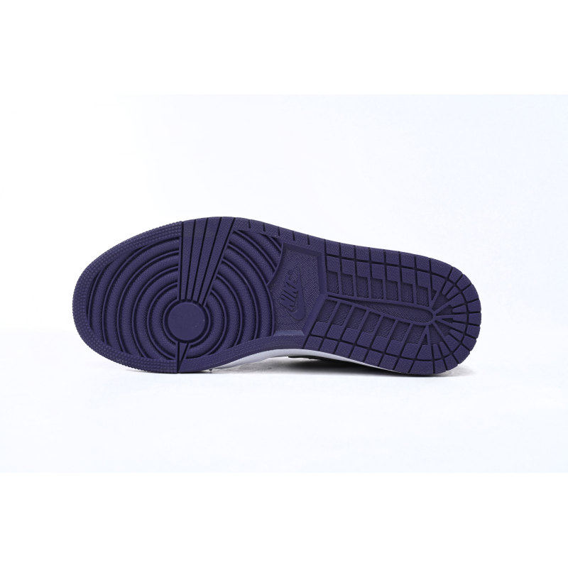 Jordan 1 Low Court Purple White Replica, 553558-500, Replica Shoes
