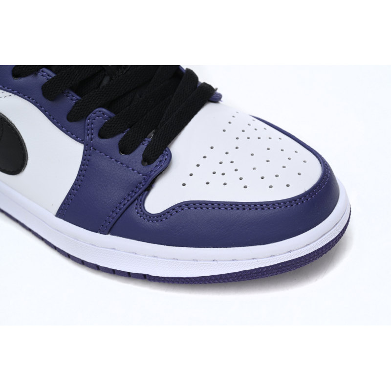 Jordan 1 Low Court Purple White Replica, 553558-500, Replica Shoes