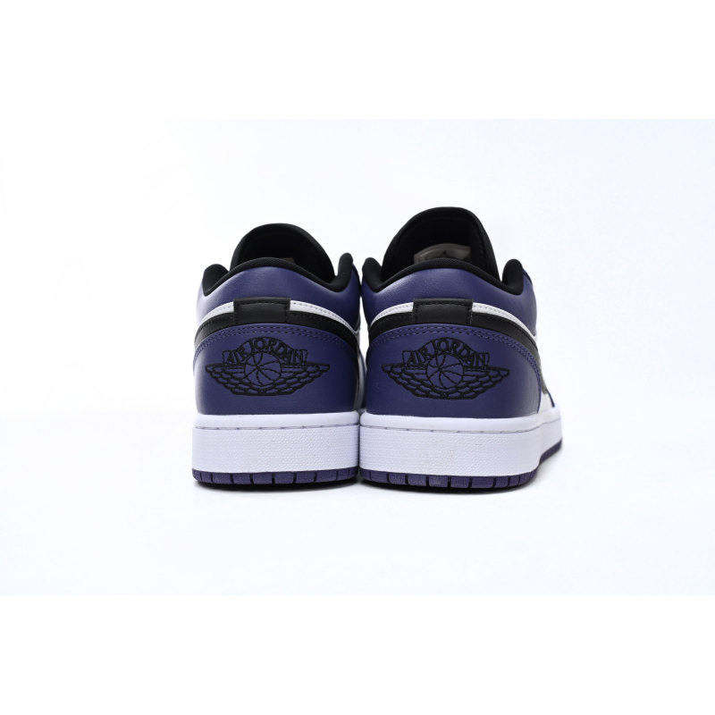 Jordan 1 Low Court Purple White Replica, 553558-500, Replica Shoes