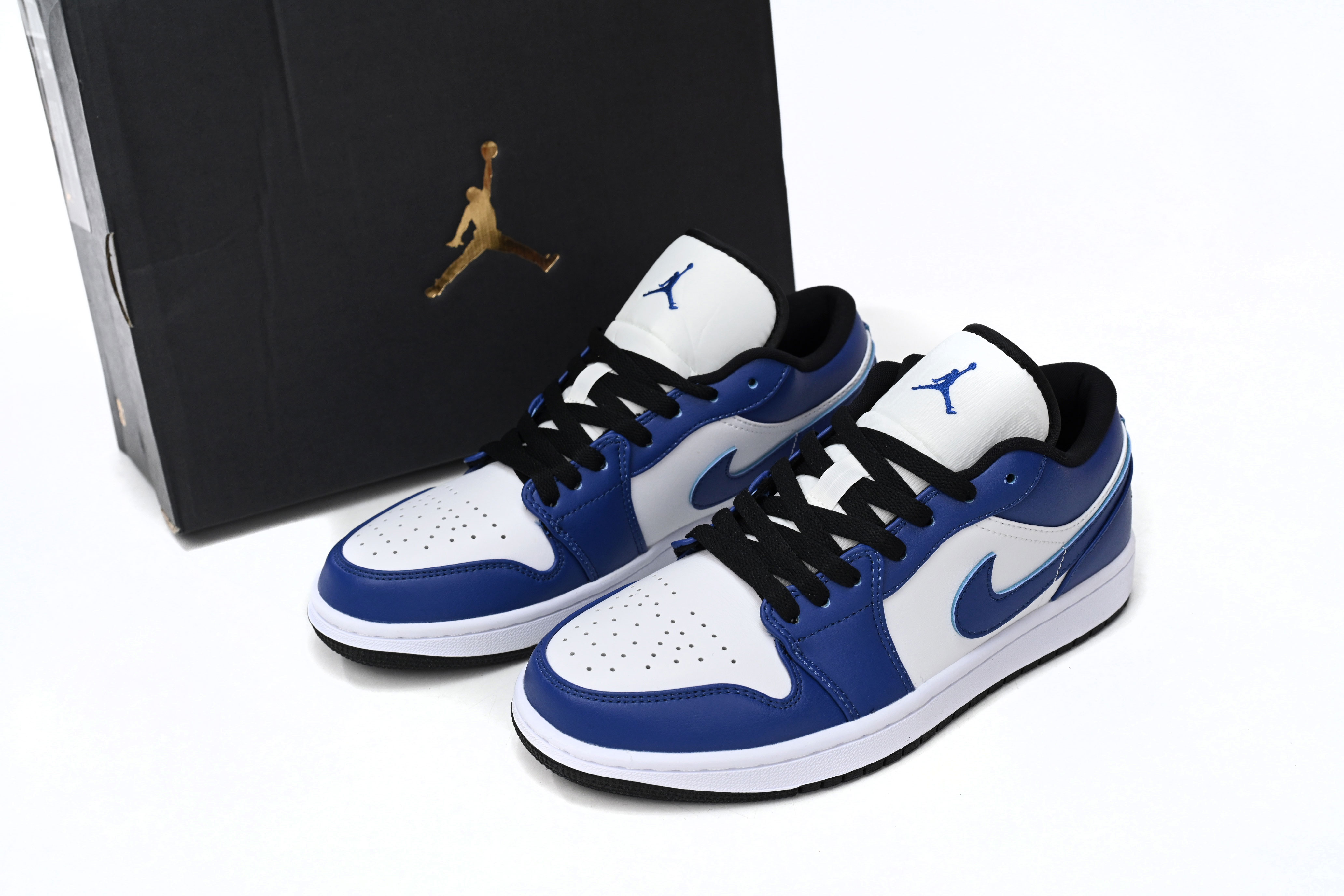 Jordan 1 Low Game Royal Replica, 553560-124, Replica Shoes