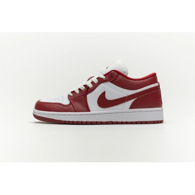 Jordan 1 Low Gym Red White Replica, 553558-611, Replica Shoes 01