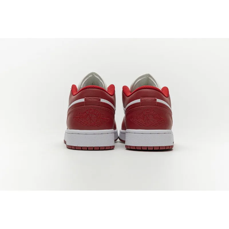 Jordan 1 Low Gym Red White Replica, 553558-611