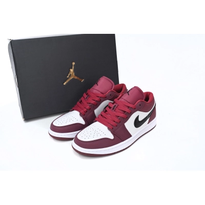 Jordan 1 Low Noble Red Replica, 553558-604, Replica Shoes 02