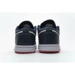 Jordan 1 Low Obsidian Ember Glow Replica, 553558-481