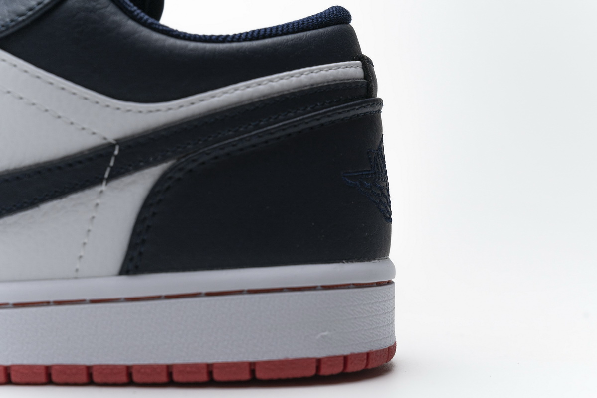 Jordan 1 Low Obsidian Ember Glow Replica, 553558-481, Replica Shoes