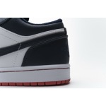 Jordan 1 Low Obsidian Ember Glow Replica, 553558-481, Replica Shoes
