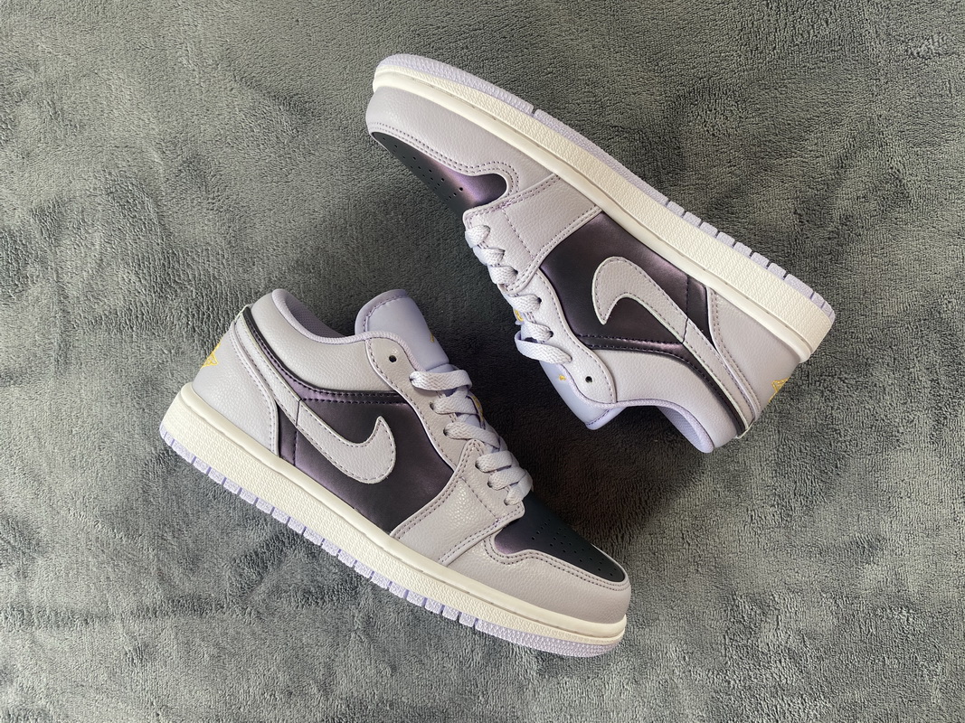Jordan 1 Low Oxygen Purple Replica, 554723-505, Replica Shoes