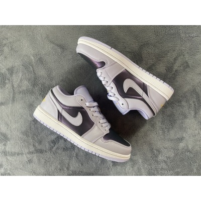 Jordan 1 Low Oxygen Purple Replica, 554723-505, Replica Shoes 02