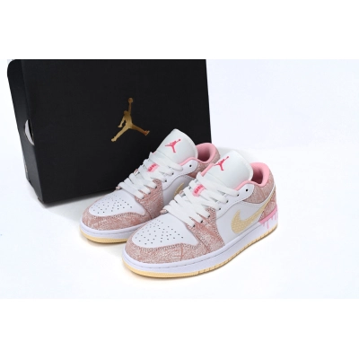 Jordan 1 Low Paint Drip Replica, CW7104-601, Replica Shoes 02