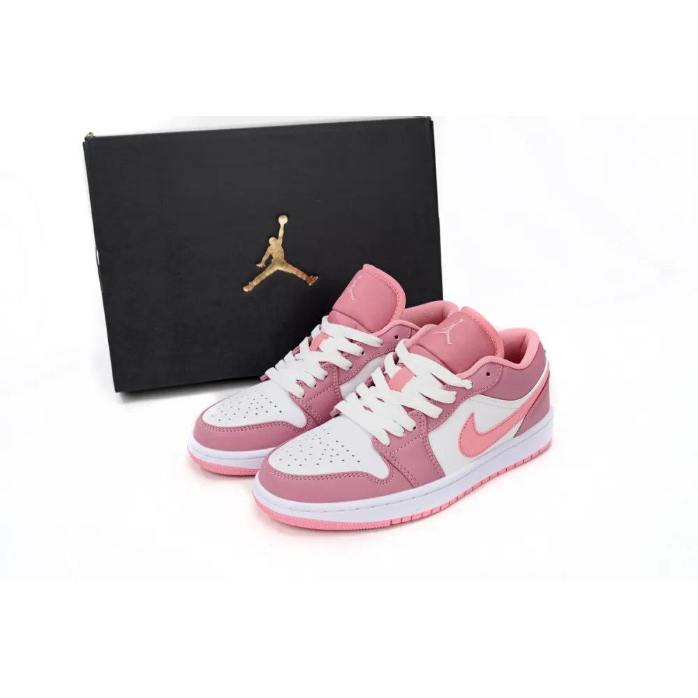 Jordan 1 Low Pink White Replica, 553560-616