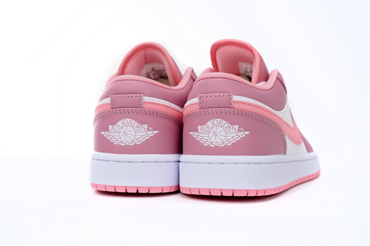Jordan 1 Low Pink White Replica, 553560-616, Replica Shoes