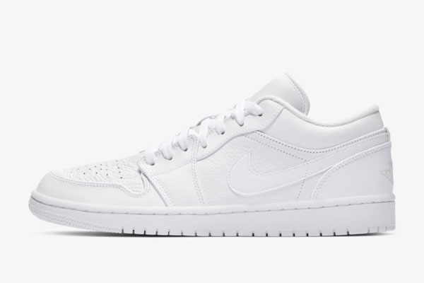 Jordan 1 Low Triple White Replica