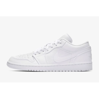 Jordan 1 Low Triple White Replica, 553558-111, Replica Shoes 01