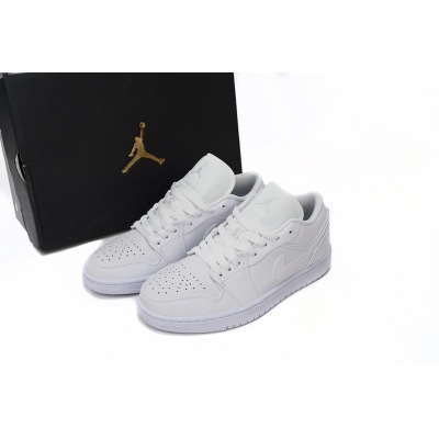 Jordan 1 Low Triple White Replica, 553558-111, Replica Shoes 02