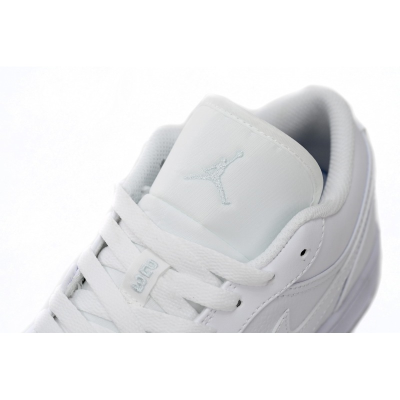 Jordan 1 Low Triple White Replica, 553558-111, Replica Shoes