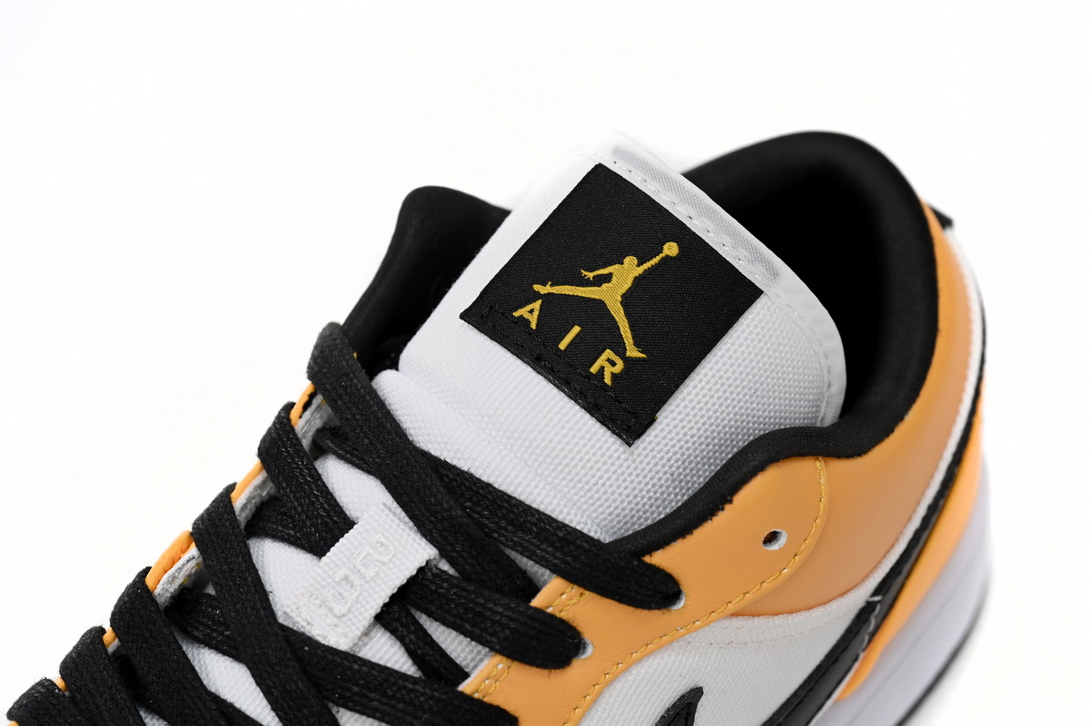 Jordan 1 Low White Metallic Gold Replica, CZ4776-100, Replica Shoes