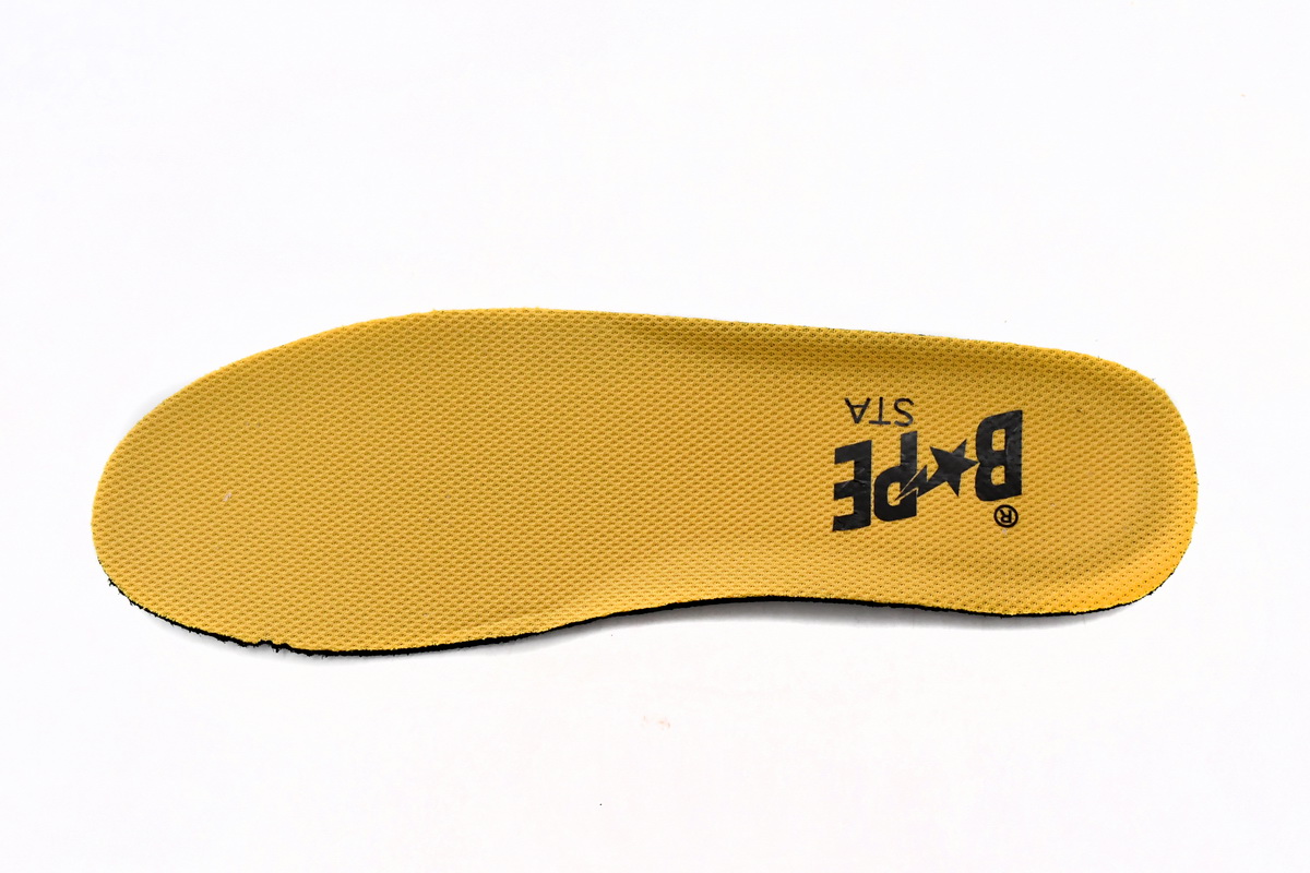 A Bathing Ape Bape SK8 Sta Vintage Black Yellow Replica, 1120-291-021