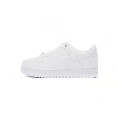 A Bathing Ape Bape Sta Low White Replica,1H70-191-006 01
