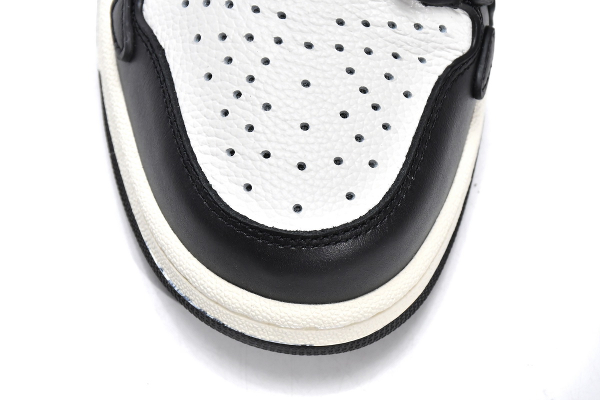 AMIRI Skel Top Low Black White Replica, MFS003-004