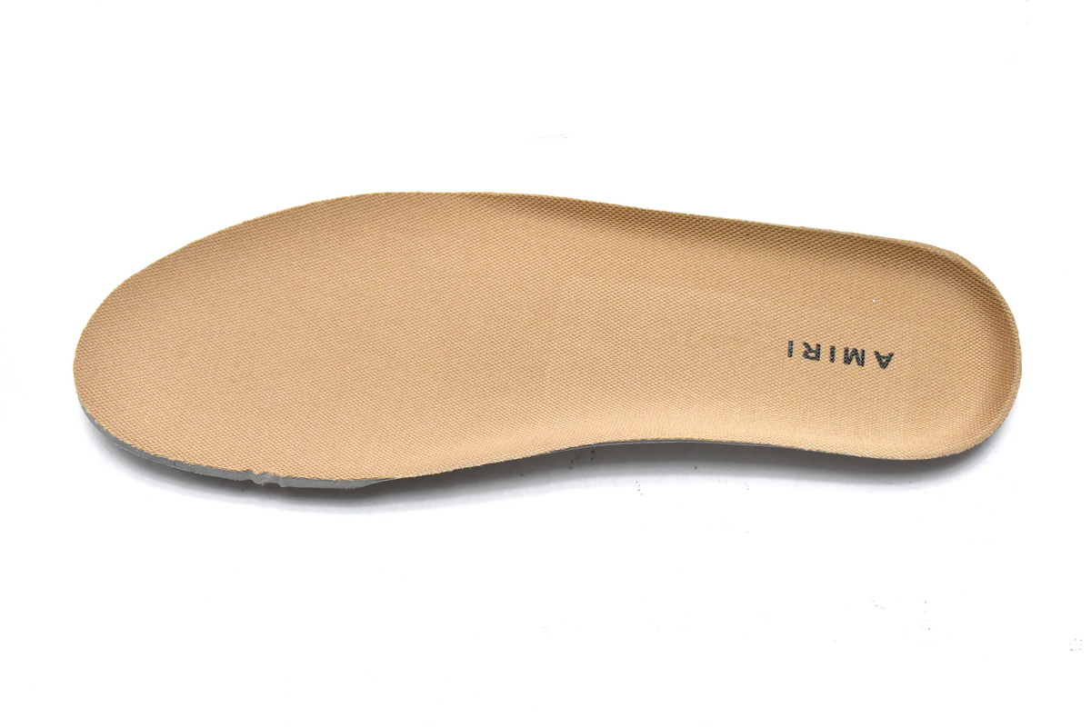 AMIRI Skel Top Low White Brown Replica, MFS003-281