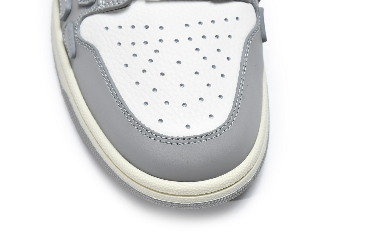 AMIRI Skel Top Low Whtie Grey Replica, MFS003-043