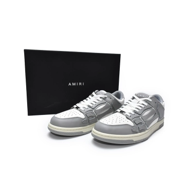 AMIRI Skel Top Low Whtie Grey Replica, MFS003-043 02
