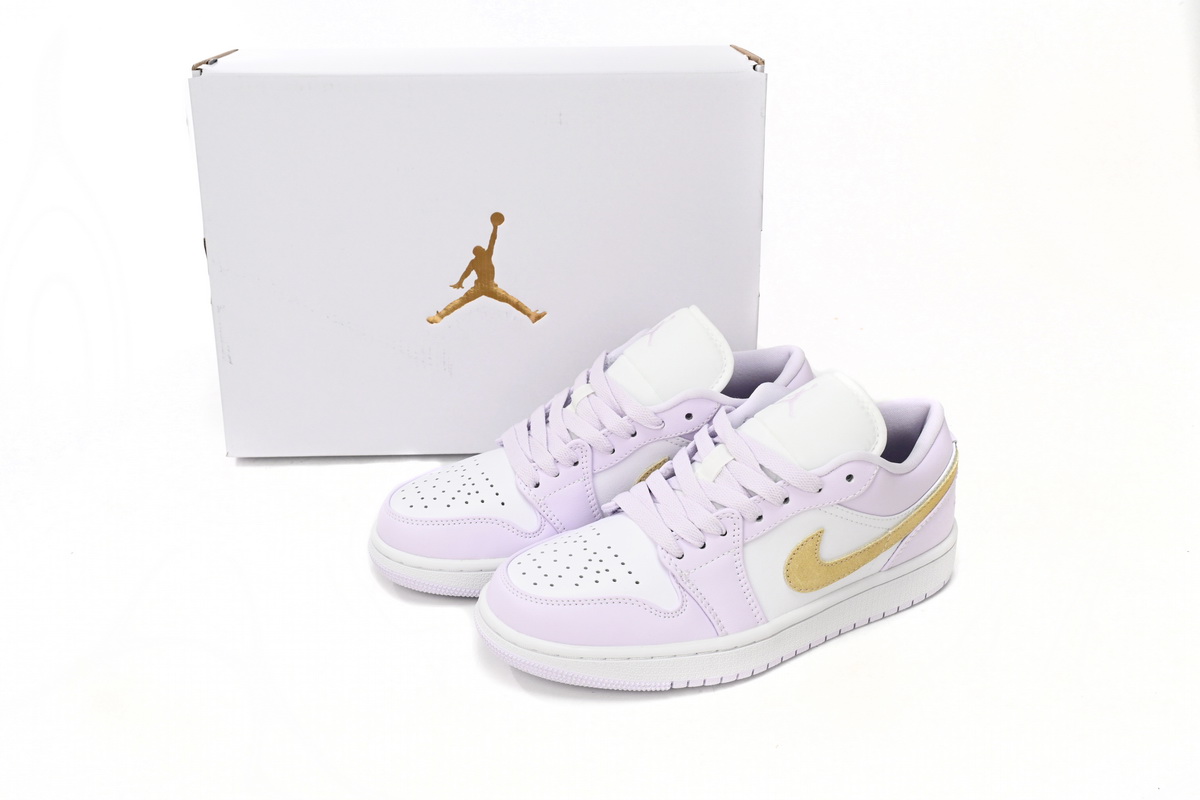 Jordan 1 Low Barely Grape Replica, DC0774-501, Replica Shoes