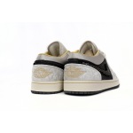 Jordan 1 Low Beaded Swoosh Replica, DV1762-001, Replica Shoes