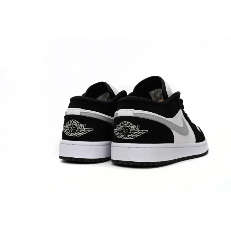 Jordan 1 Low Black and White Gray Replica, 552780-018