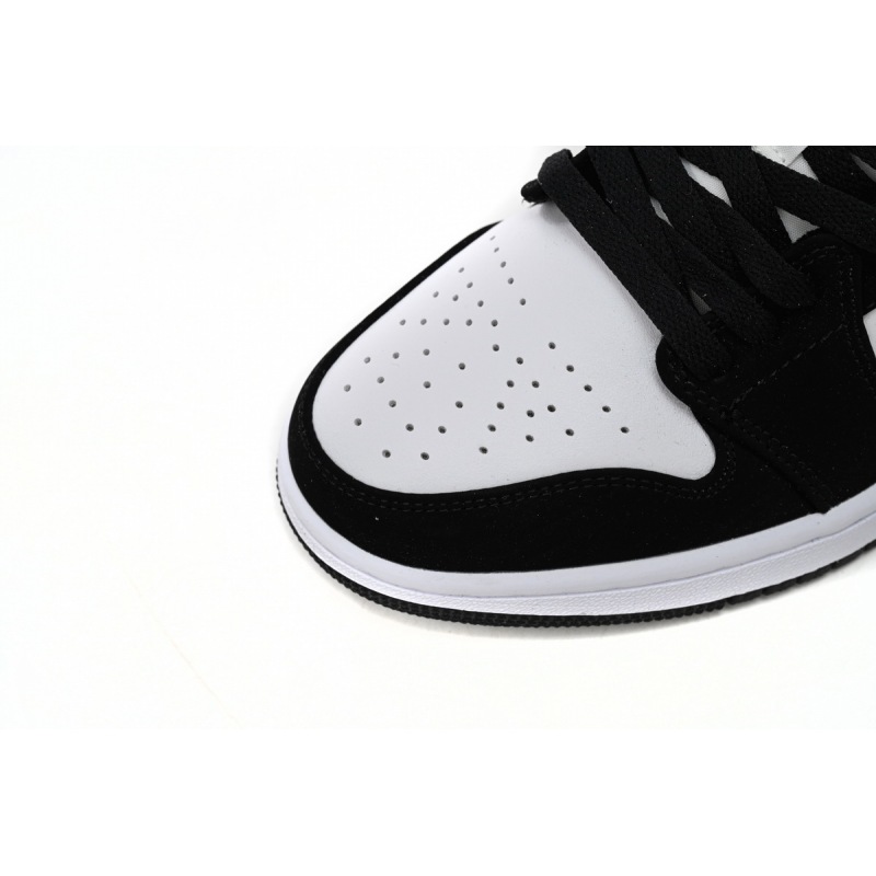 Jordan 1 Low Black and White Gray Replica, 552780-018, Replica Shoes