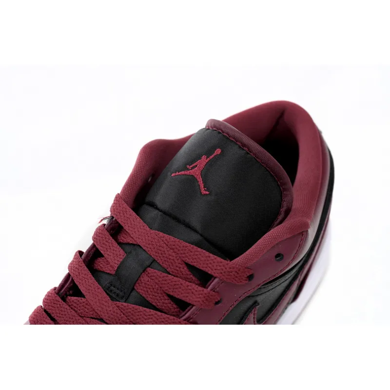 Jordan 1 Low Black Dark Beetroot Replica,  DC0774-006, Replica Shoes