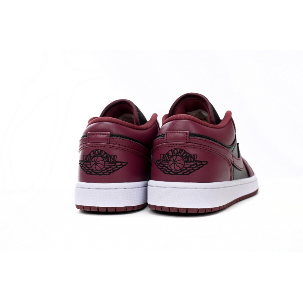 Jordan 1 Low Black Dark Beetroot Replica,  DC0774-006, Replica Shoes