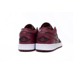 Jordan 1 Low Black Dark Beetroot Replica,  DC0774-006, Replica Shoes