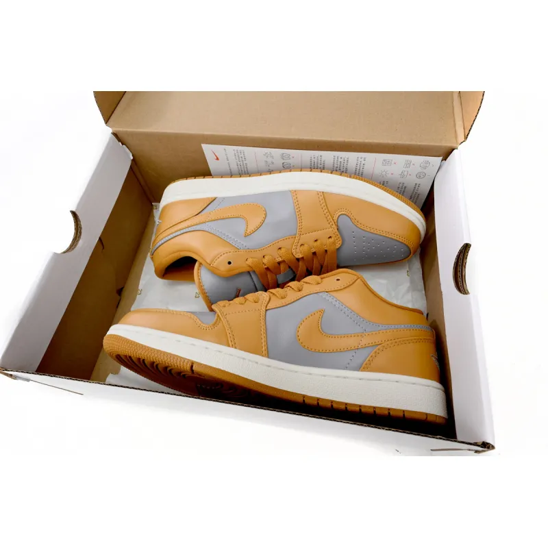 Jordan 1 Low Cement Grey Chutney Replica,  DC0774-020, Replica Shoes