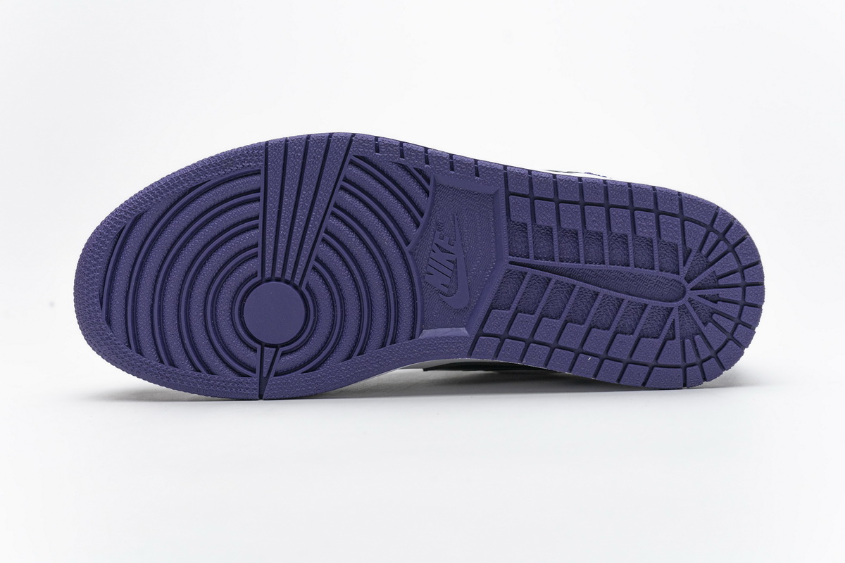 Jordan 1 Low Court Purple Replica, 553558-125, Replica Shoes