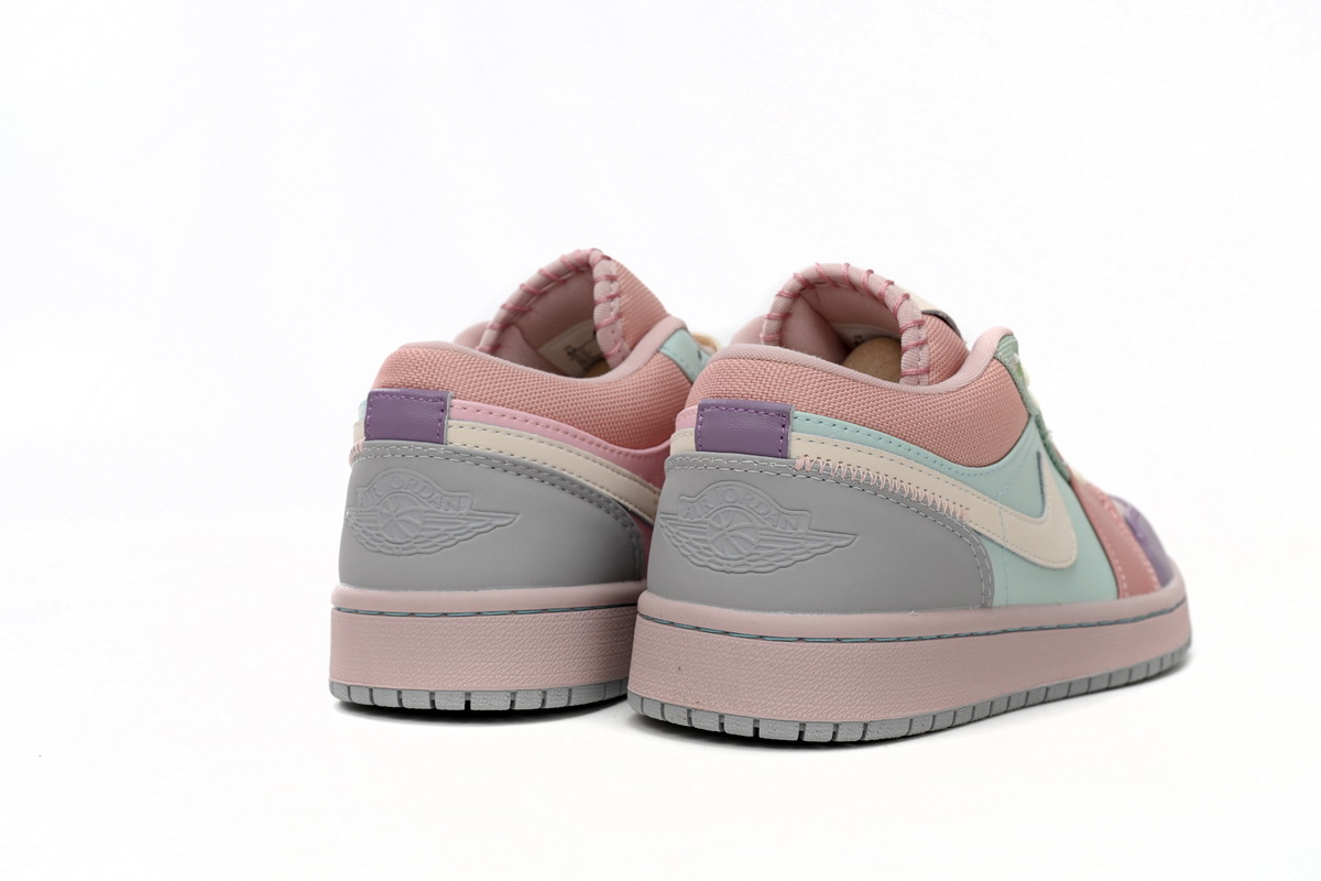 Jordan 1 Low Easter Pastel Replica, DJ5196-615, Replica Shoes