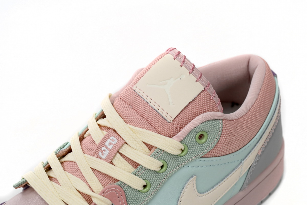 Jordan 1 Low Easter Pastel Replica, DJ5196-615, Replica Shoes