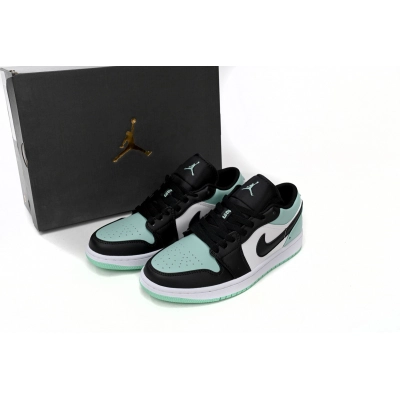 Jordan 1 Low Emerald Toe Replica, 553558-117, Replica Shoes 02
