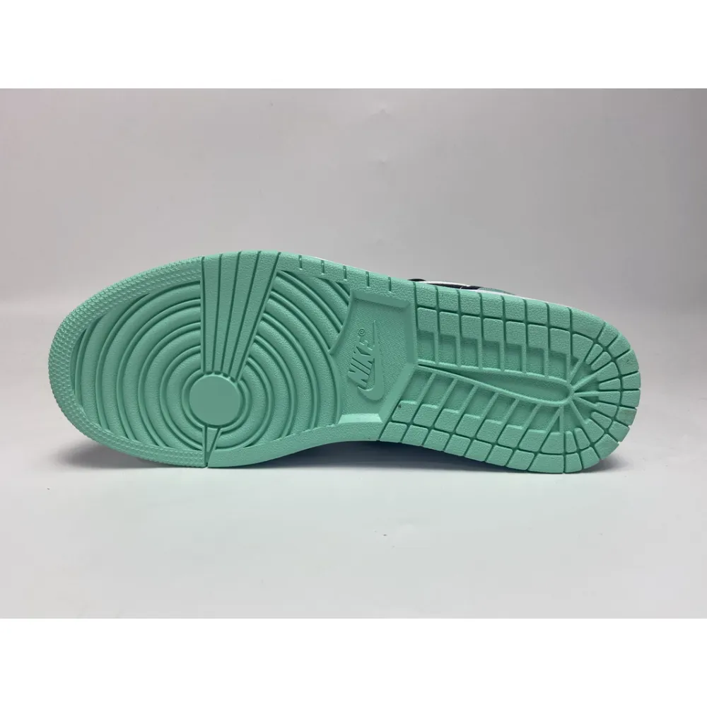 Jordan 1 Low Emerald Toe Replica, 553558-117