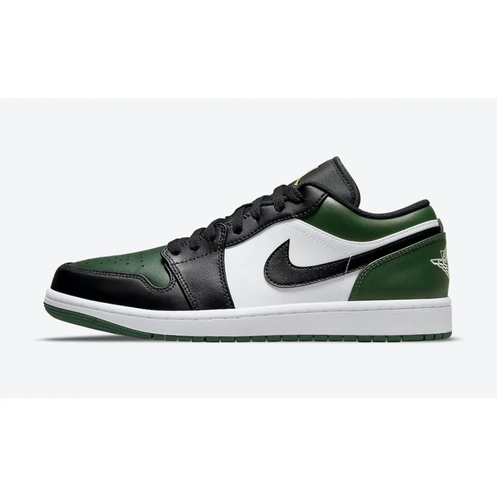 Jordan 1 Low Green Toe Replica, 553558-371