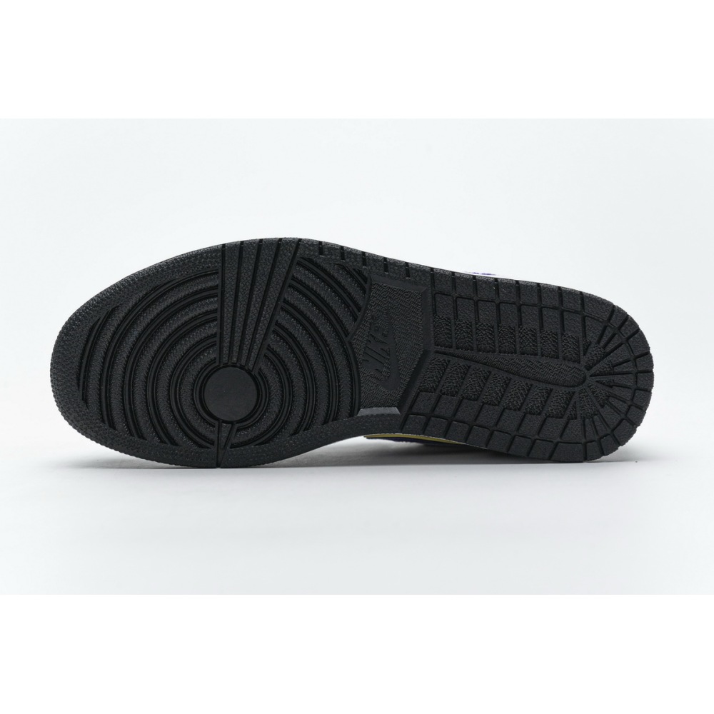 Jordan 1 Low Lakers Top 3 Replica, CJ9216-051, Replica Shoes
